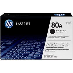 HP 80A TONER CARTRIDGE Black  502896